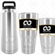 Alpha Armur 36 Ounce Bottle, $20 | 30 Ounce Tumbler, $14 | 20 Ounce Tumbler, $13